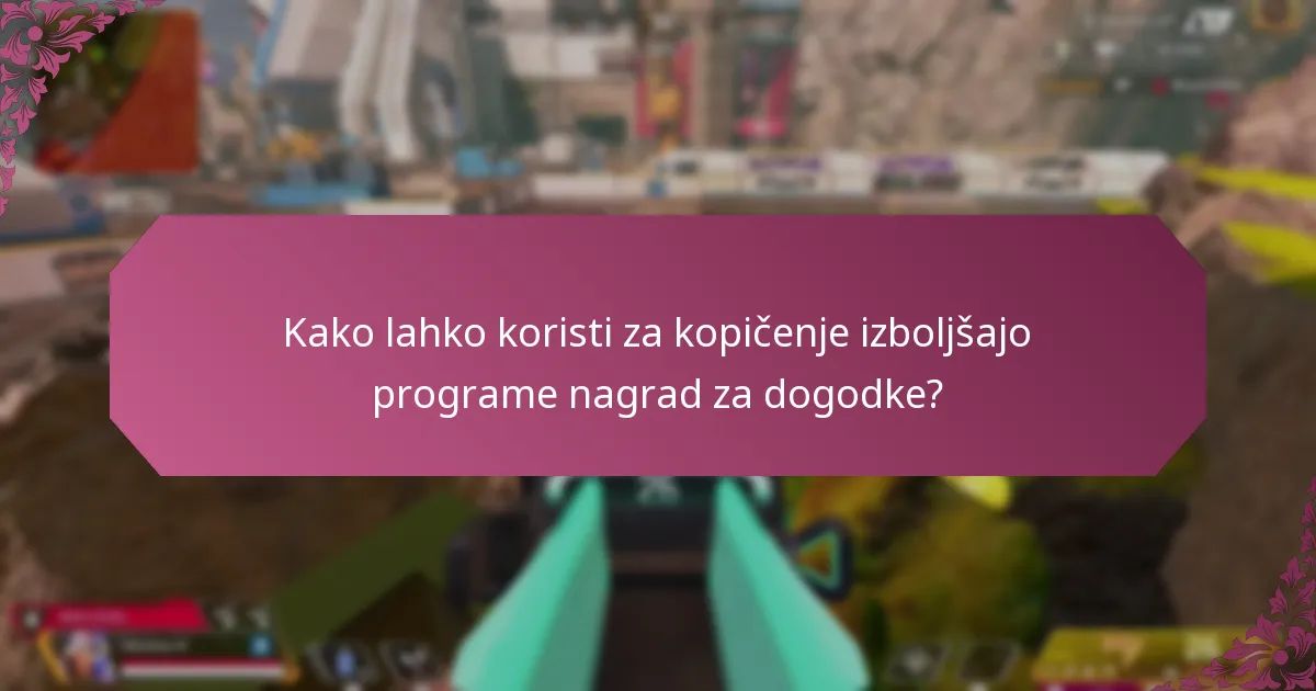 Kako lahko koristi za kopičenje izboljšajo programe nagrad za dogodke?